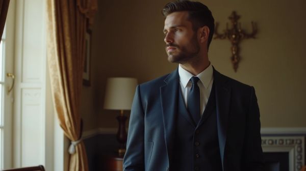 Un qamis homme élégant pour un style toujours intemporel